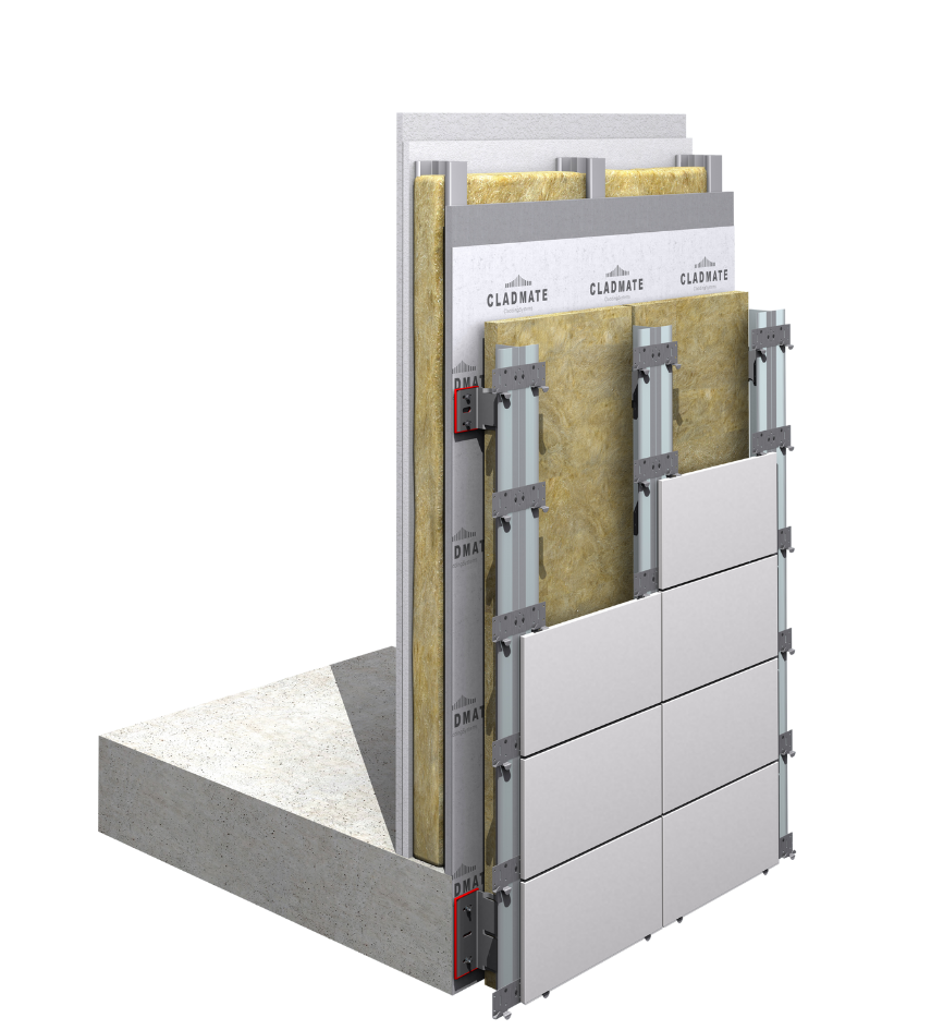 Secret Fix Cladding Support System